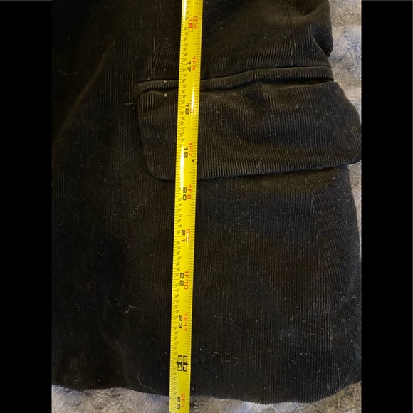 GC Black corduroy strech blazer jacket szM - Picture 8 of 9